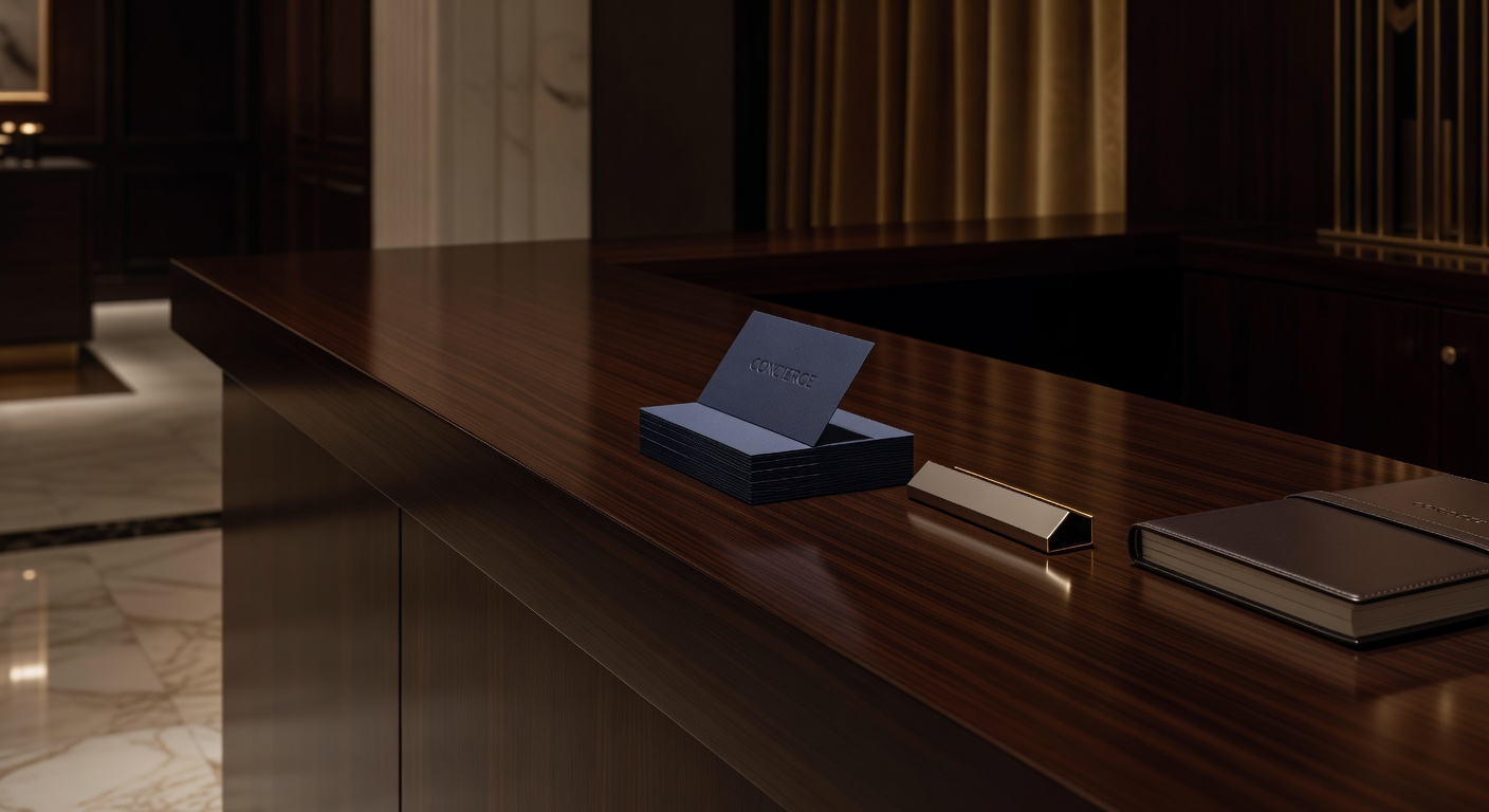Concierge personalized premium hospitality service desk